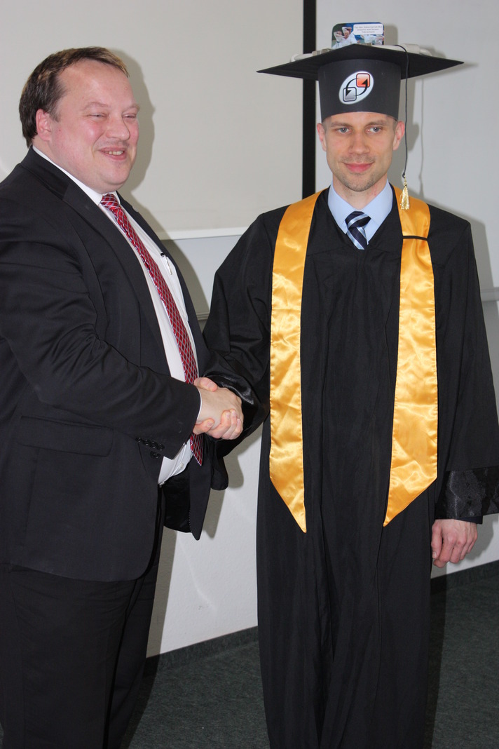 Congratulations to Dr. Andreas Heil!