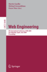 Cover of ICWE2009 Proceedings